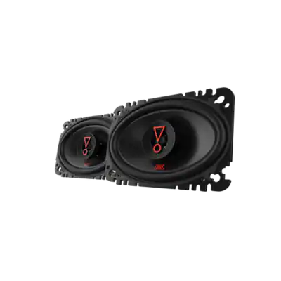 Front. JBL - JBL STAGE36427AM 4" x 6" 2 Two-Way Car Audio Speaker - Black.