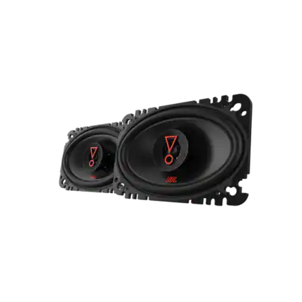Front. JBL - JBL STAGE36427AM 4" x 6" 2 Two-Way Car Audio Speaker - Black.