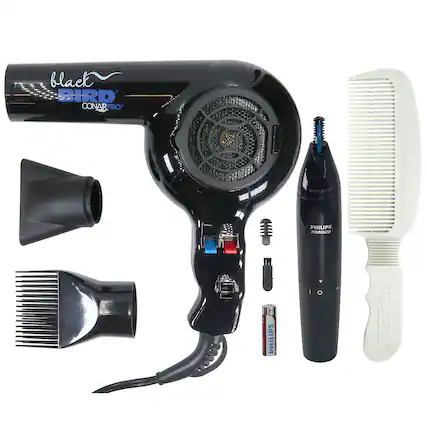 black BIRD CONARPRO PRO T washabid PHILIPS HORELCO PHILIPS WAHL