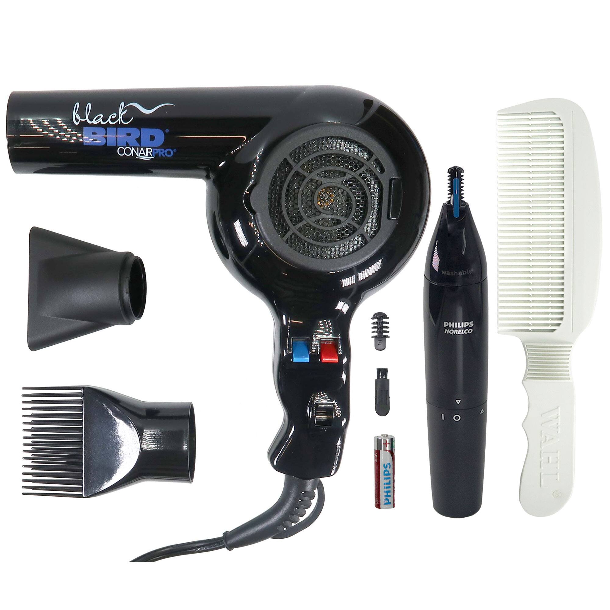 black BIRD CONARPRO PRO T washabid PHILIPS HORELCO PHILIPS WAHL