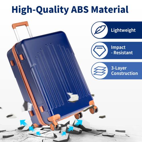 High-Quality ABS Material  
Lightweight  
Impact-Resistant  
3-Layer Construction