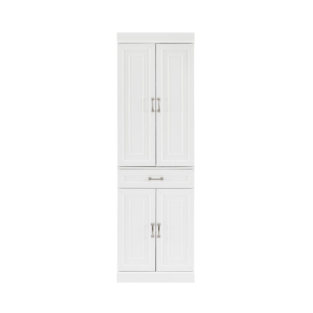 Alt View 8. Crosley Furniture - Stanton Kitchen Storage Pantry Cabinet - White.