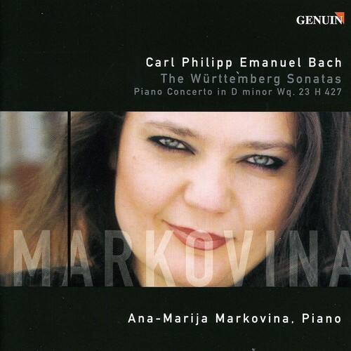 Carl Philipp Emanuel Bach  
The Württemberg Sonatas  
Piano Concerto in D minor Wq. 23 H 427  

Ana-Marija Markovina, Piano  

GENUIN