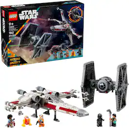 LEGO - Star Wars TIE Fighter & X-Wing Mash-up Building Set for Kids 75393 - Multi
