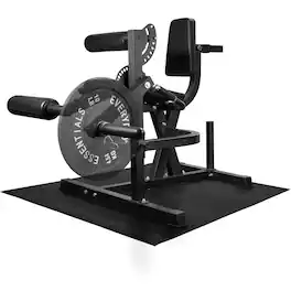BalanceFrom Fitness - Leg Extension & Curl Machine, Adjustable Home Gym Equipment - Black