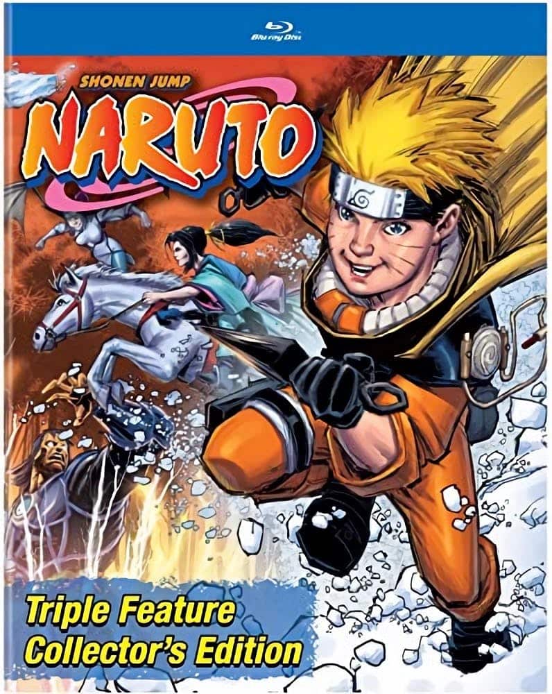Front. Naruto Triple Feature Collector's Edition (Blu-ray Collector's Edition) [Blu-ray].