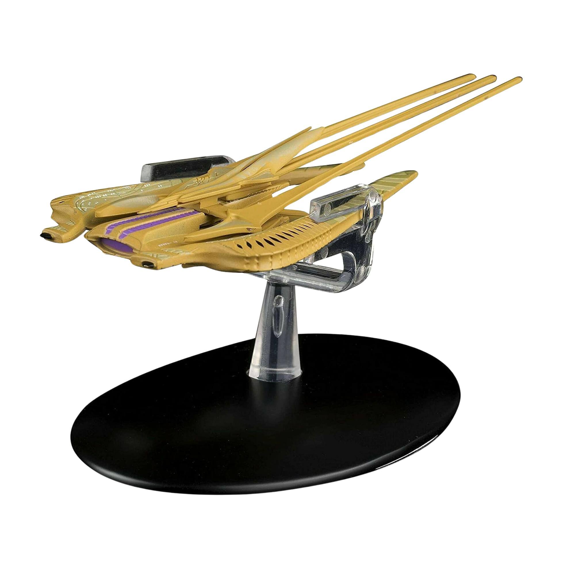 Alt View 5. Eaglemoss - Eaglemoss Star Trek Starship Replica | Xindi Reptilian - Beige.