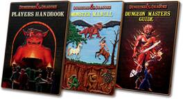 PopMarket - Dungeons & Dragons: 50th Anniversary - Limited Edition Ingot - 1st Edition Book Cover Set - COLLECTIBLES - Multicolor