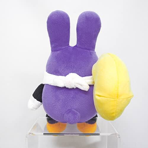 Alt View 3. Nintendo - Sanei Boeki Super Mario All Star Collection Nabbit Plush Toy, Size S, Height 9.1 Inches (23 cm).