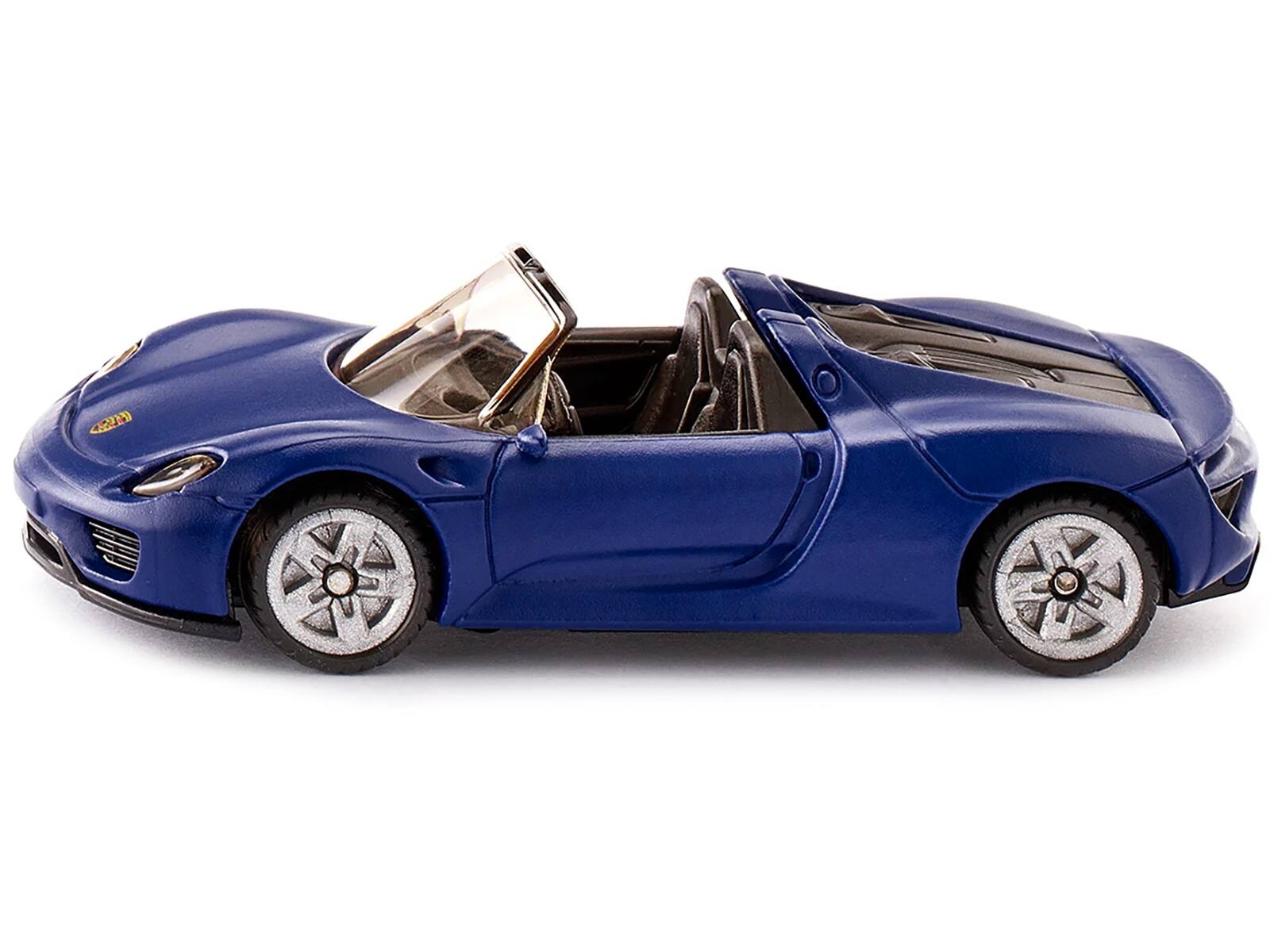 Alt View 1. SIKU - Porsche 918 Spyder Matt Blue Diecast Model Car by Siku.