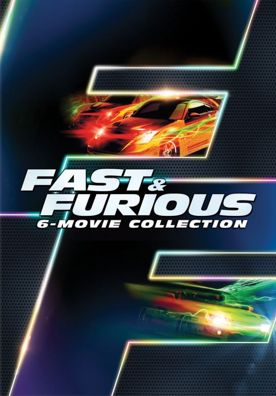  Fast &amp; Furious: 6-Movie Collection [6 Discs] [DVD]