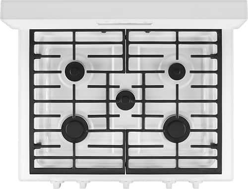 Alt View 20. Whirlpool - 5.1 Cu. Ft. Freestanding Gas Range - White.