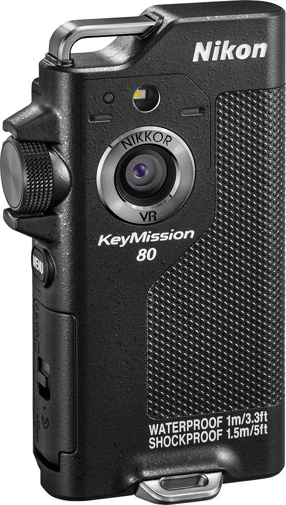 Nikon KeyMission 80 HD Waterproof Action Camera Black  - Best Buy