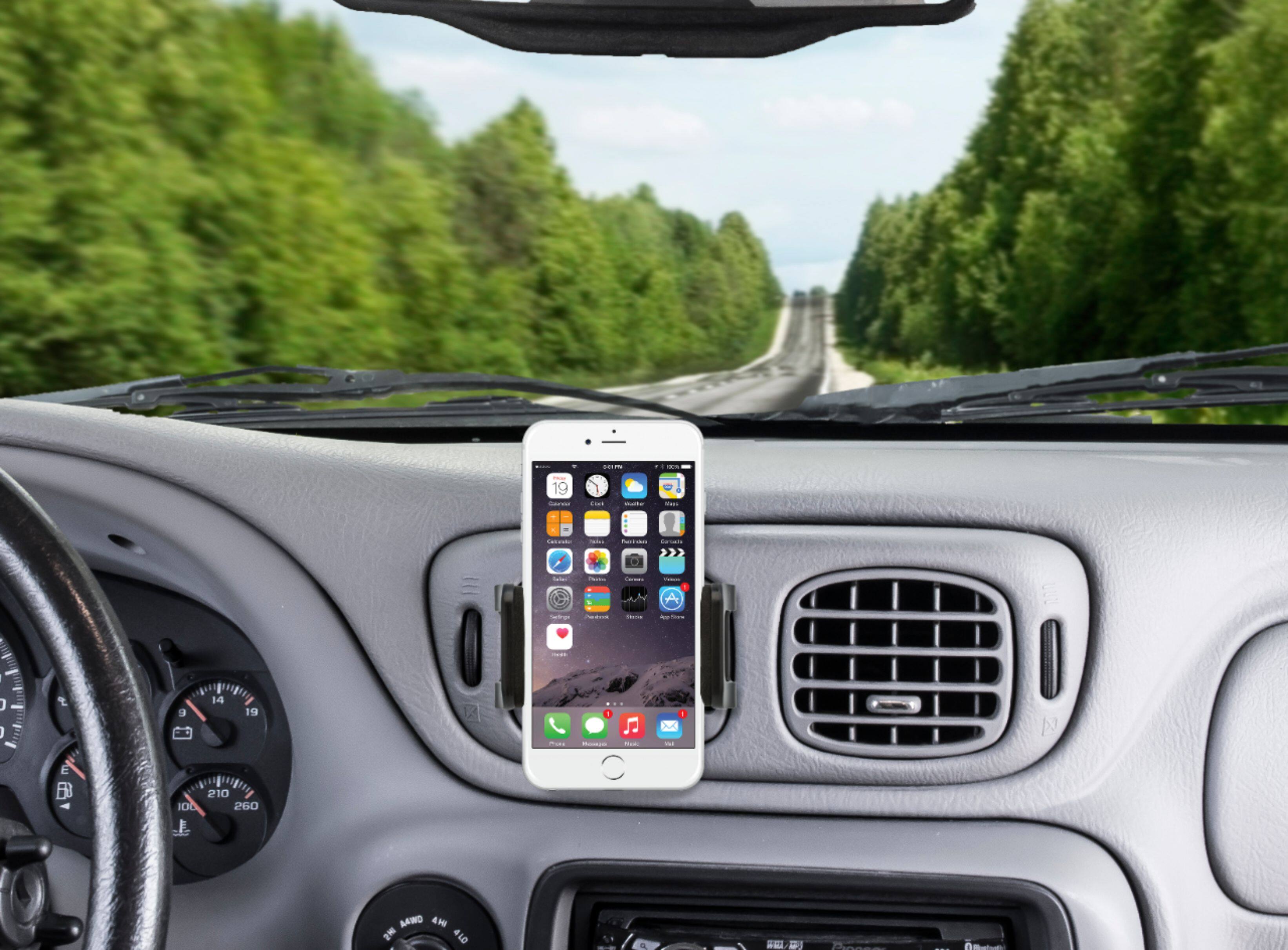 Alt View 15. Bracketron - TripGrip Car Holder for Mobile Phones - Black.