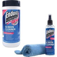 Endust - Anti-Static Pop-Up Wipes and Gel Screen Cleaner With Towel Kit - Front_Zoom