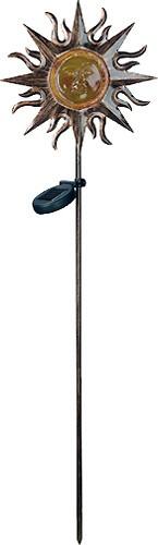 Front Standard. Smart Solar - Helios Solar Stake Light - Bronze.