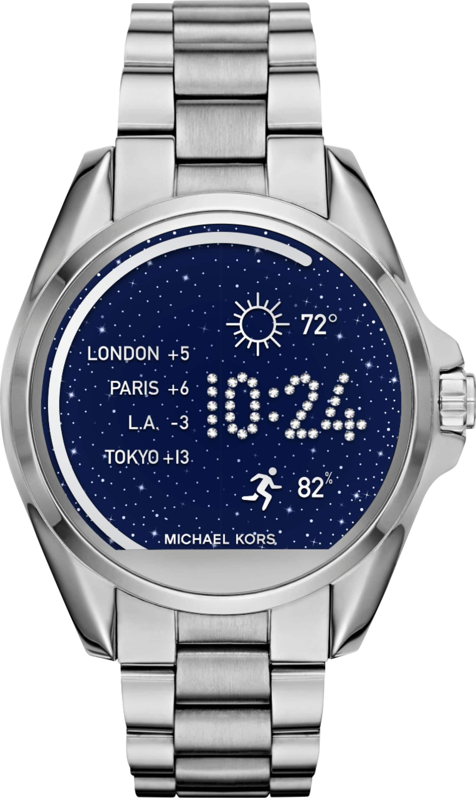 michael kors access smartwatch silver