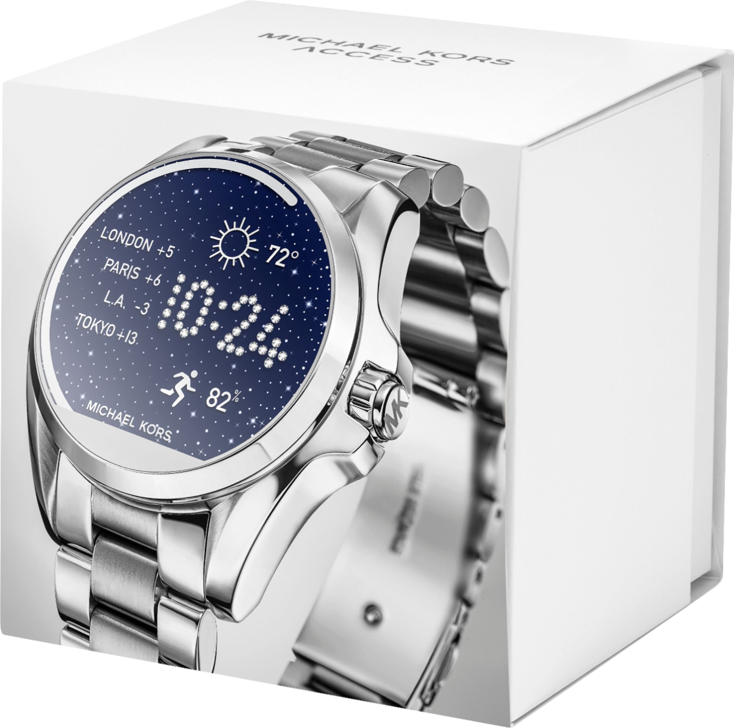 michael kors access smartwatch silver