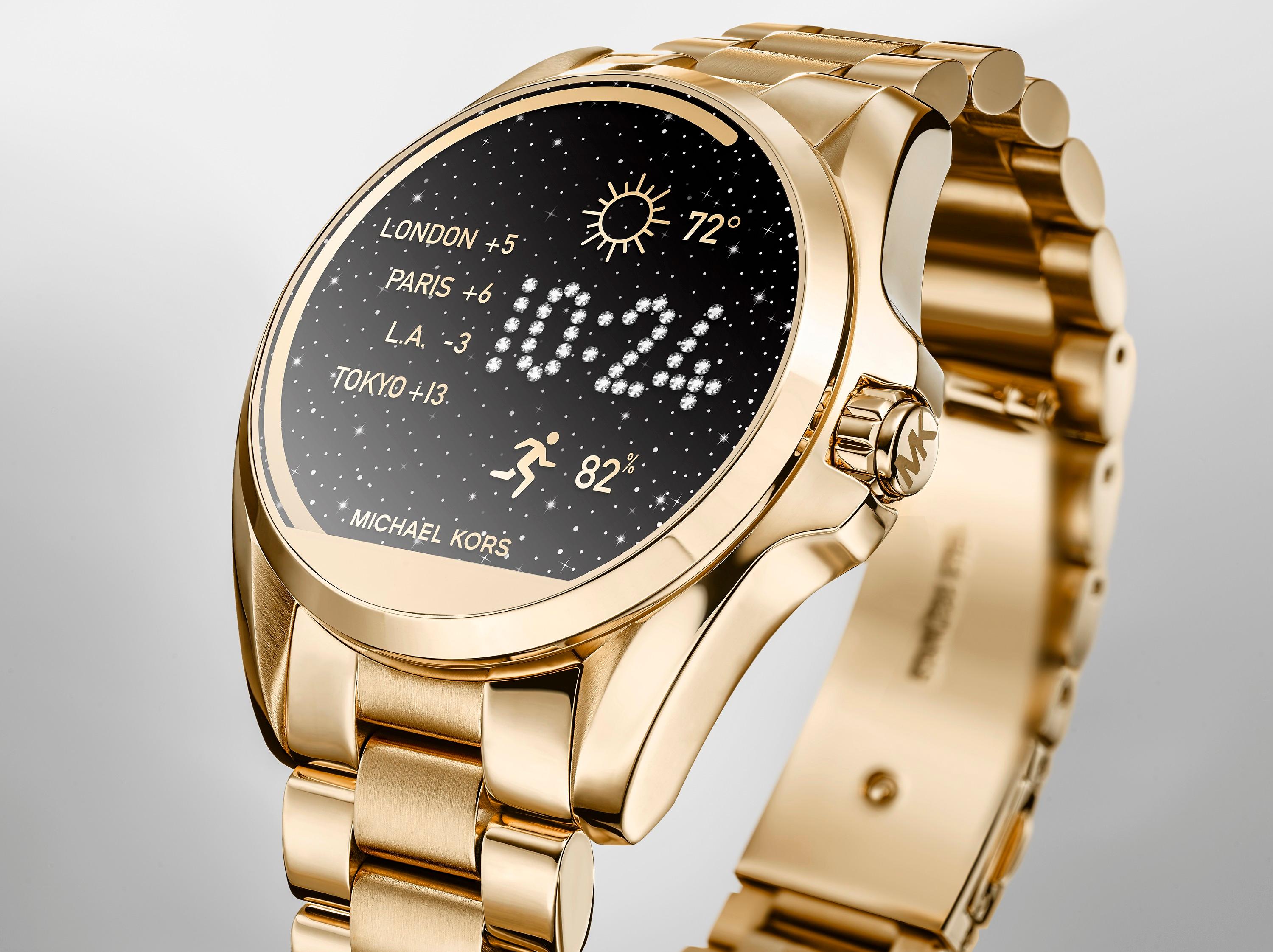 michael kors mkt5001 access touch screen gold bradshaw smartwatch