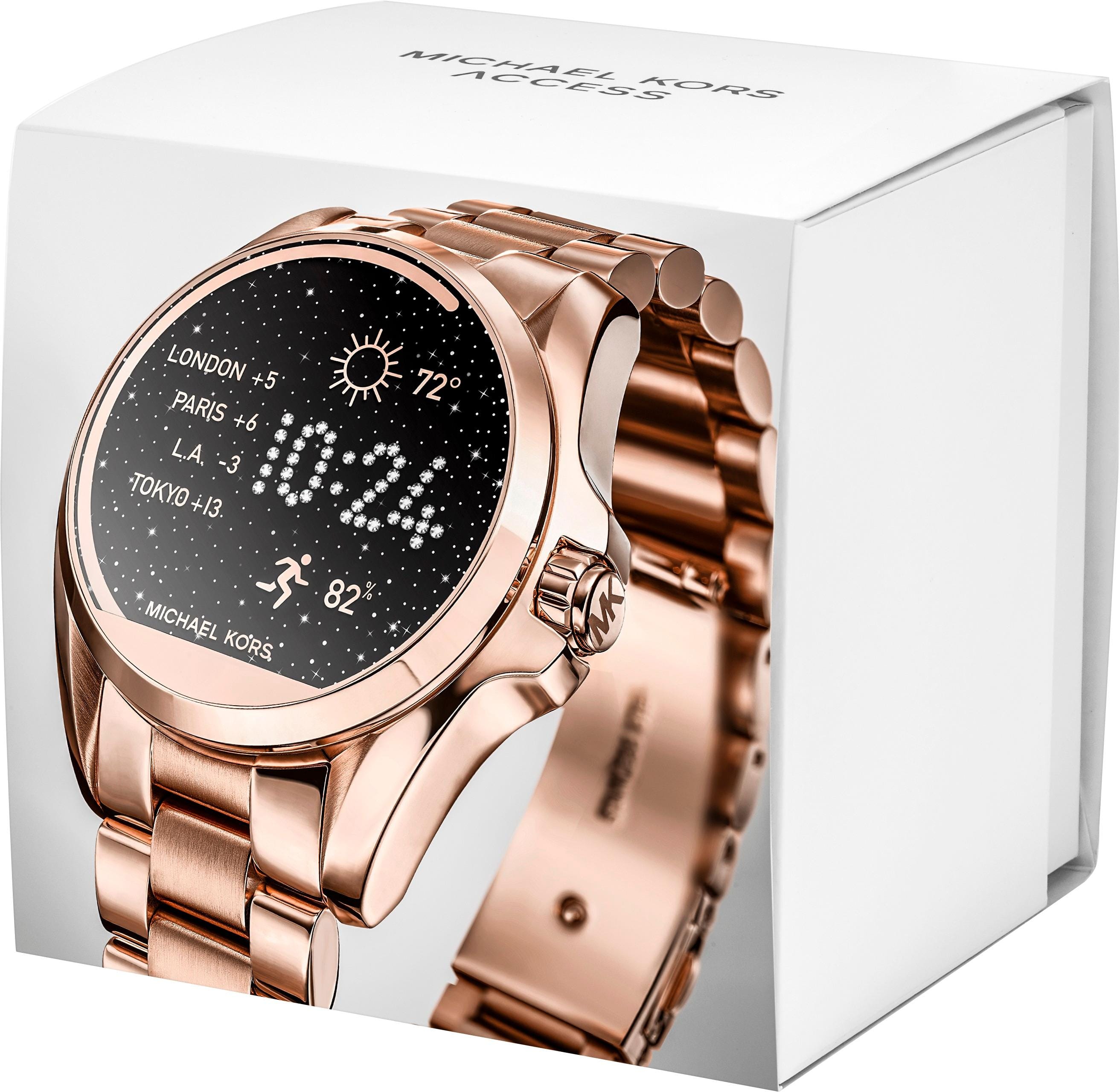 michael kors android watch rose gold