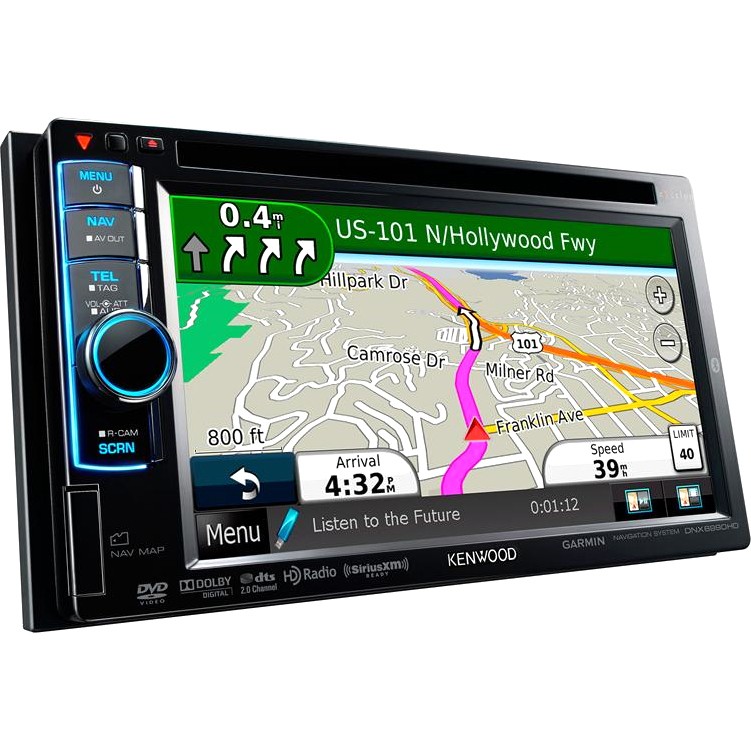 Best Buy: Kenwood eXcelon 6.1" Audio/Video GPS Navigation System with Bluetooth DNX6990HD