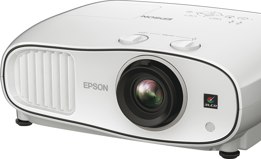 Epson Home Cinema 1080 1080p 3LCD Projector, 3400 lumens, 2 HDMI White  V11H980020 - Best Buy