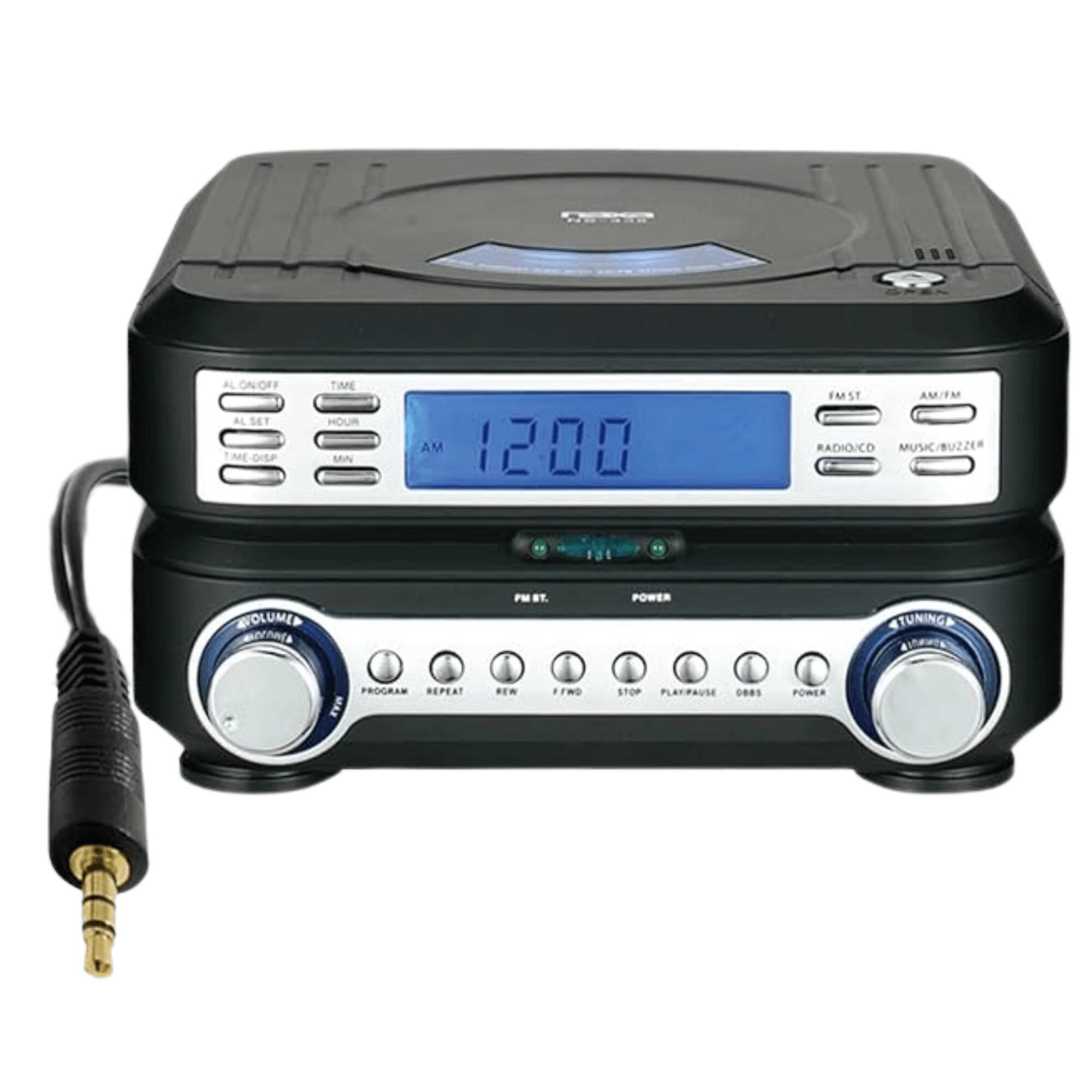 No. ON/OFF 14T TIME HOUR AM 12:00 EMST AM/FM RADIO/CD MUSIC/BUZZER VOLUME MEDEARES PM STUNINGE ADUTE PROGRAM REPEAT E REW F/FWD STOP PLAY/PAUSE cO85 POWER