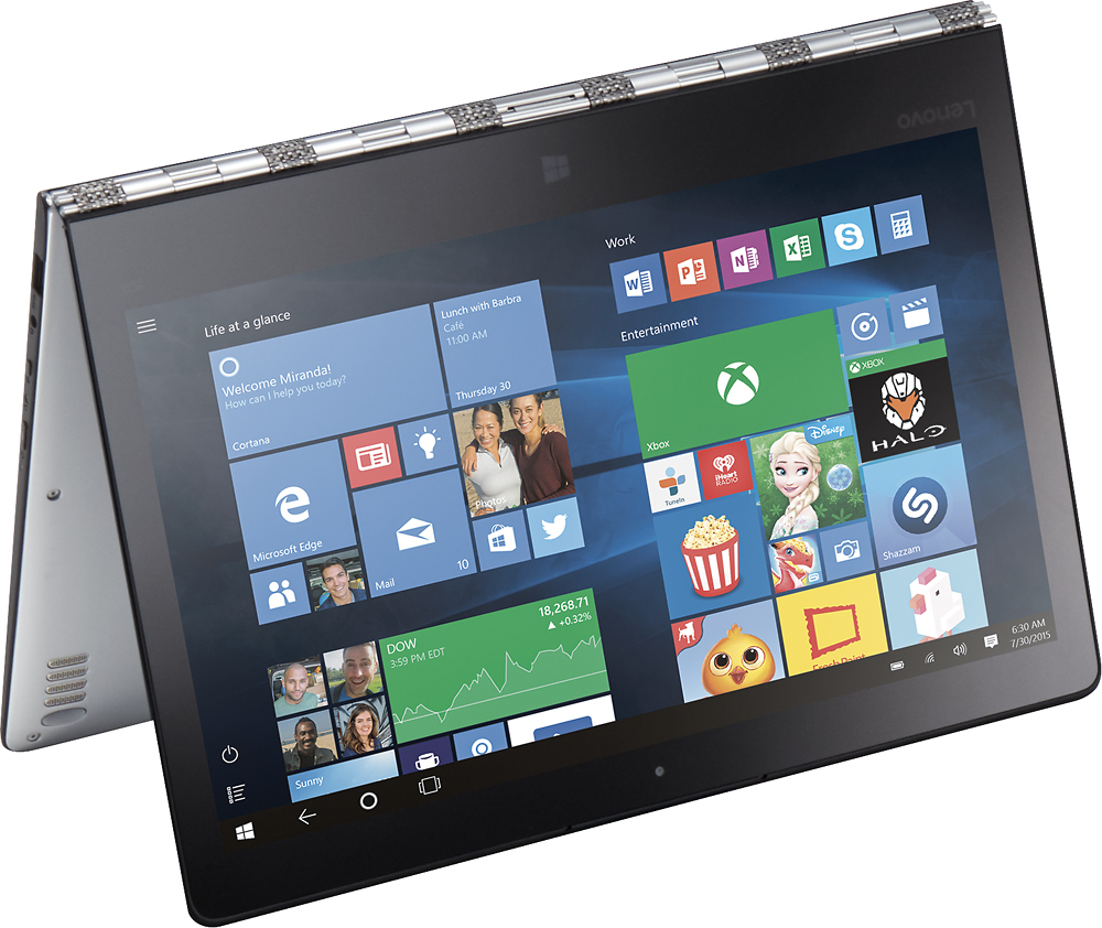 Lenovo Yoga 2-in-1 13.3" Touch-Screen Laptop Intel Core i7 8GB Memory 256GB Solid State Drive Platinum silver 80UE00D1US - Best Buy