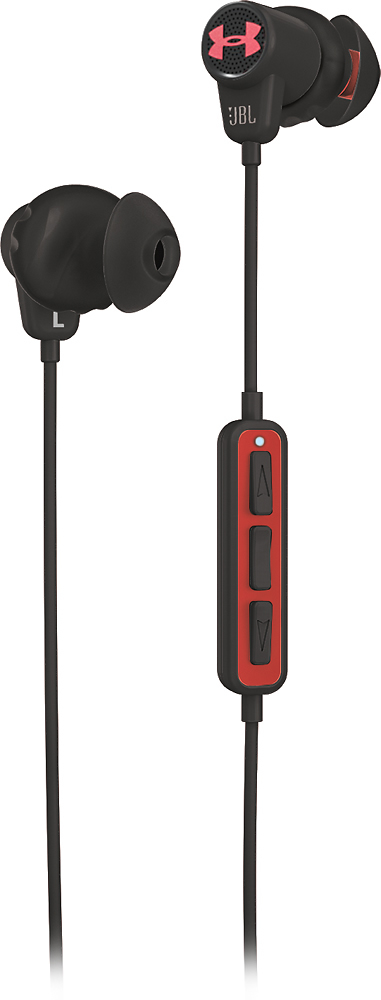 JBL Under Armour Sport Train Wireless On-Ear Headphones Black / Red  UAONEARBTBKR - Best Buy