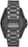 Back Zoom. Michael Kors - Access Bradshaw Smartwatch 44.5mm Stainless Steel - Black.