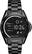 Front. Michael Kors - Access Bradshaw Smartwatch 44.5mm Stainless Steel - Black.