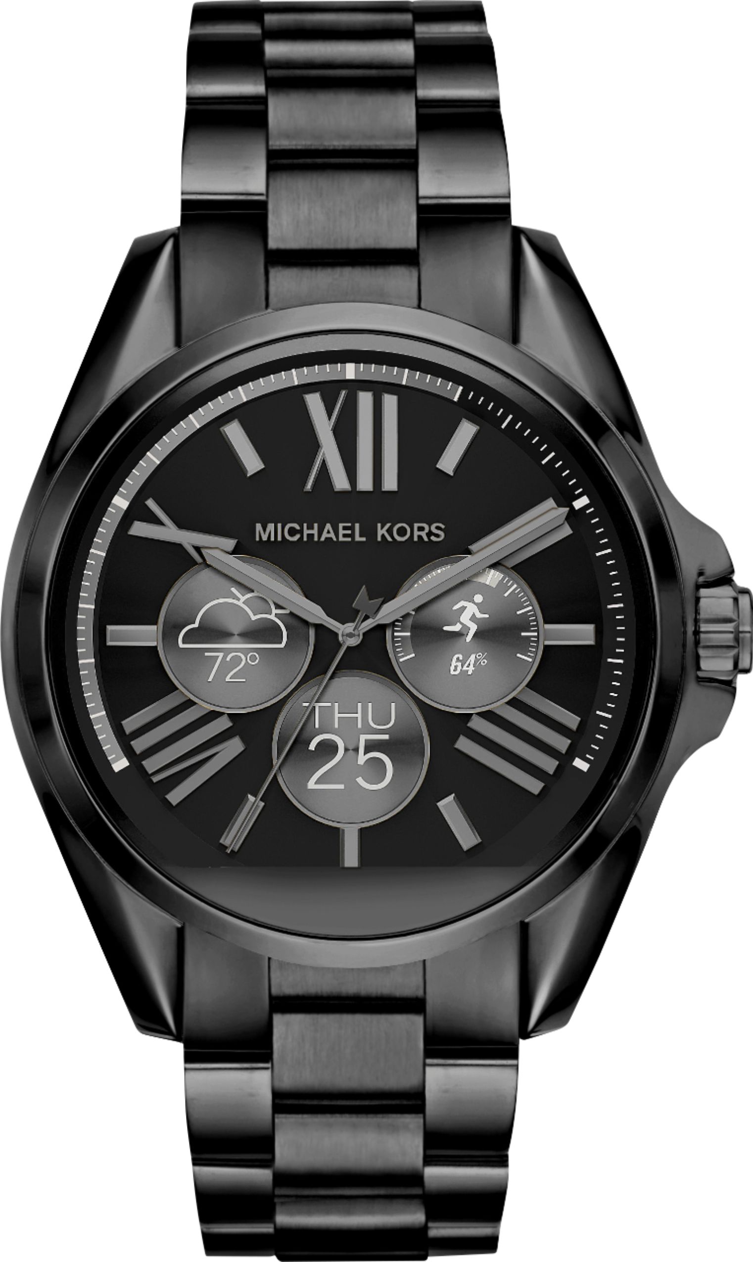 Buy: Michael Kors Access Bradshaw Smartwatch Stainless Steel Black MKT5005