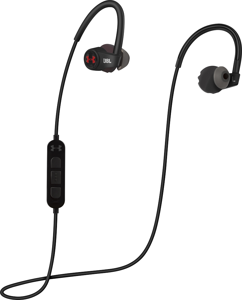 agencia sirena borde Best Buy: JBL Under Armour Sport Heart Rate Wireless In-Ear Headphones  Black UAJBLHRMB