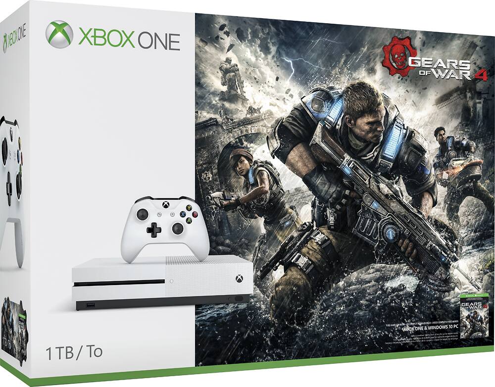 Microsoft Xbox One X 1TB Console 4K Ultra Blu-Ray (White