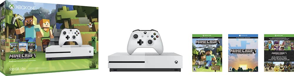 Xbox one s minecraft bundle best on sale buy