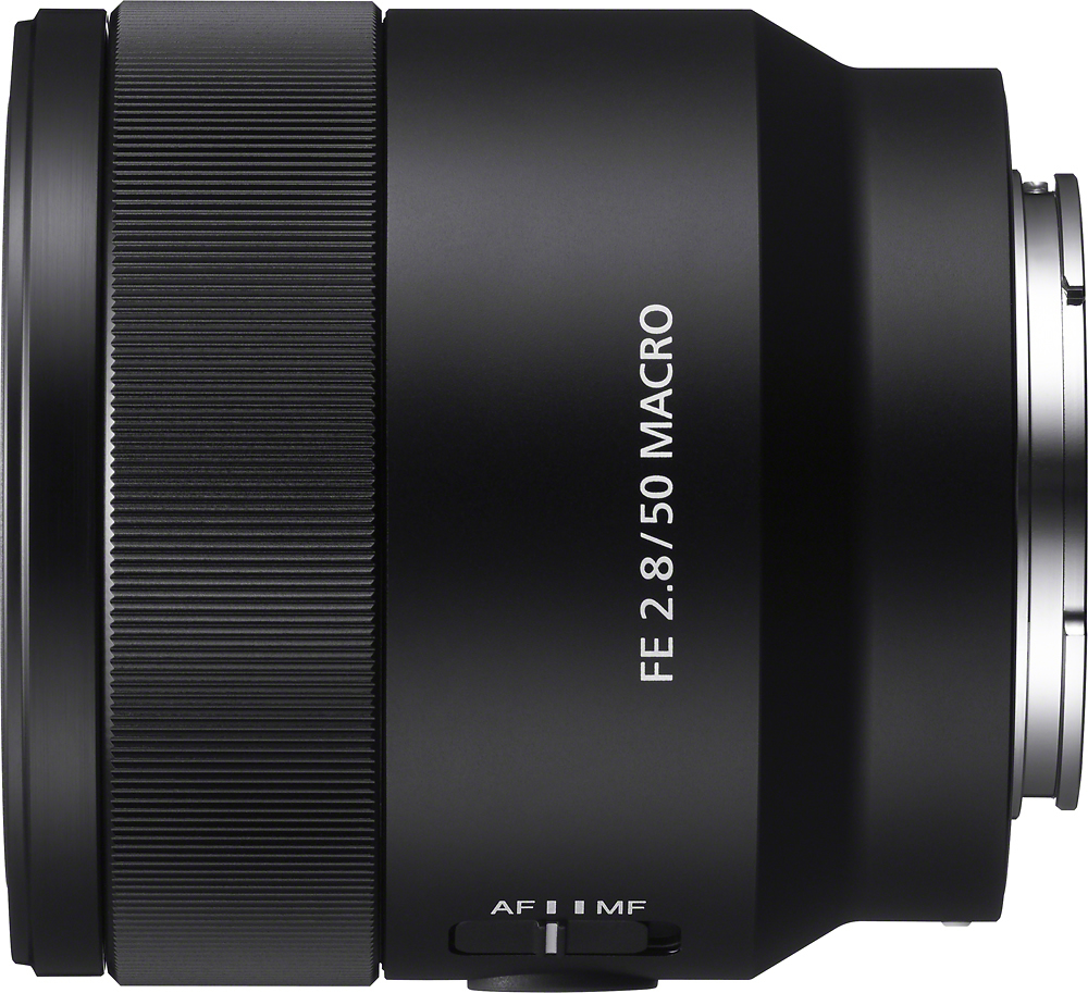 Sony FE 50mm f/2.8 Macro Lens for E-mount Cameras Black 