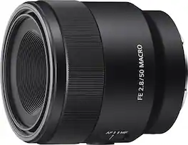 Sony - FE 50mm f/2.8 Macro Lens for E-mount Cameras - Black