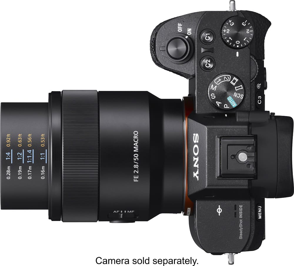 Best Buy: Sony FE 50mm f/2.8 Macro Lens for E-mount Cameras Black