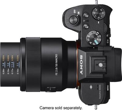 Sony FE 50mm f/2.8 Macro Lens for E mount Cameras Black Sony FE 50mm f/2.8 Macro Lens for E mount Cameras Black