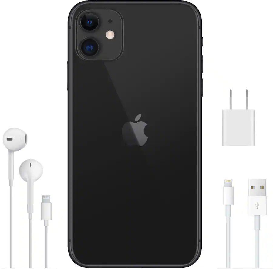Apple Refurbished Excellent iPhone 11 256GB Black (Unlocked