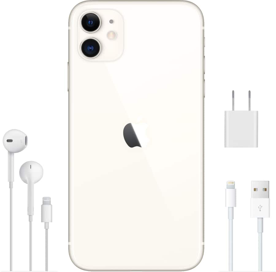 Apple Refurbished Excellent iPhone 11 128GB White (Unlocked Apple Refurbished Excellent iPhone 11 128GB White (Unlocked