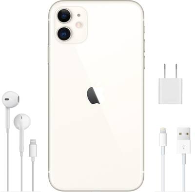 Apple iPhone 11 256GB White (Unlocked) MWL22LL/A - Best Buy Apple iPhone 11 256GB White (Unlocked) MWL22LL/A - Best Buy