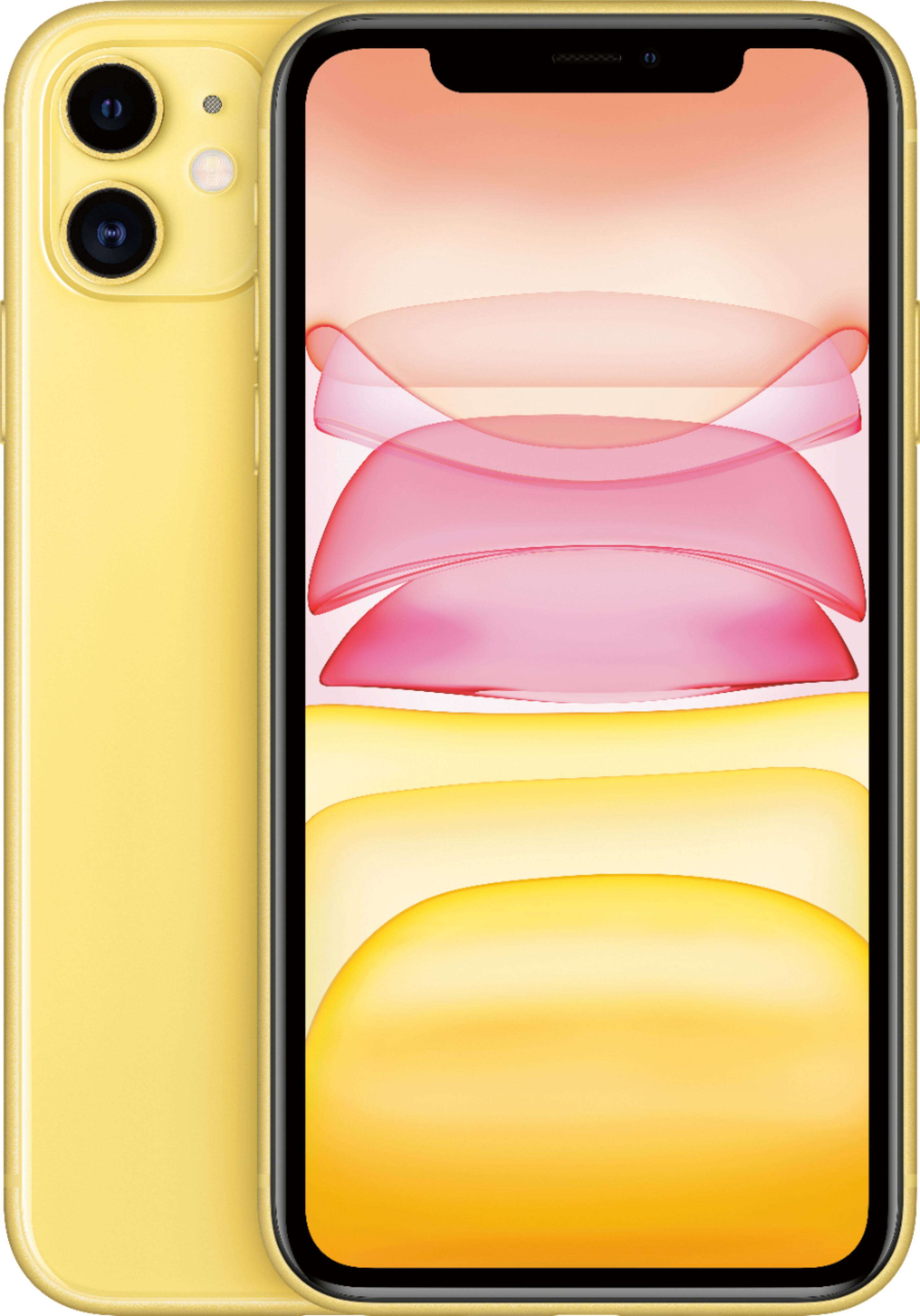 Best Buy: Apple iPhone 11 256GB Yellow (Unlocked) MWL42LL/A