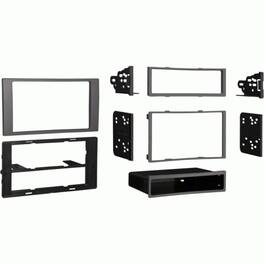 Metra - Dash Kit for Select 2010-2011 Ford Transit DIN DDIN - Silver