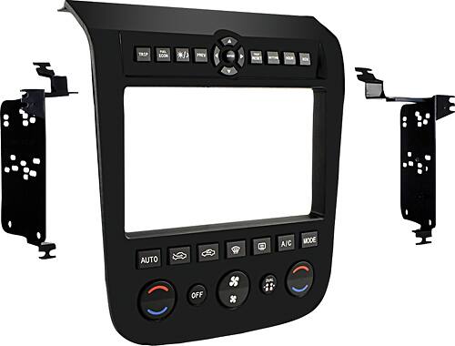 Angle. Metra - Dash Kit for Select 2003-2007 Nissan Murano - Black.