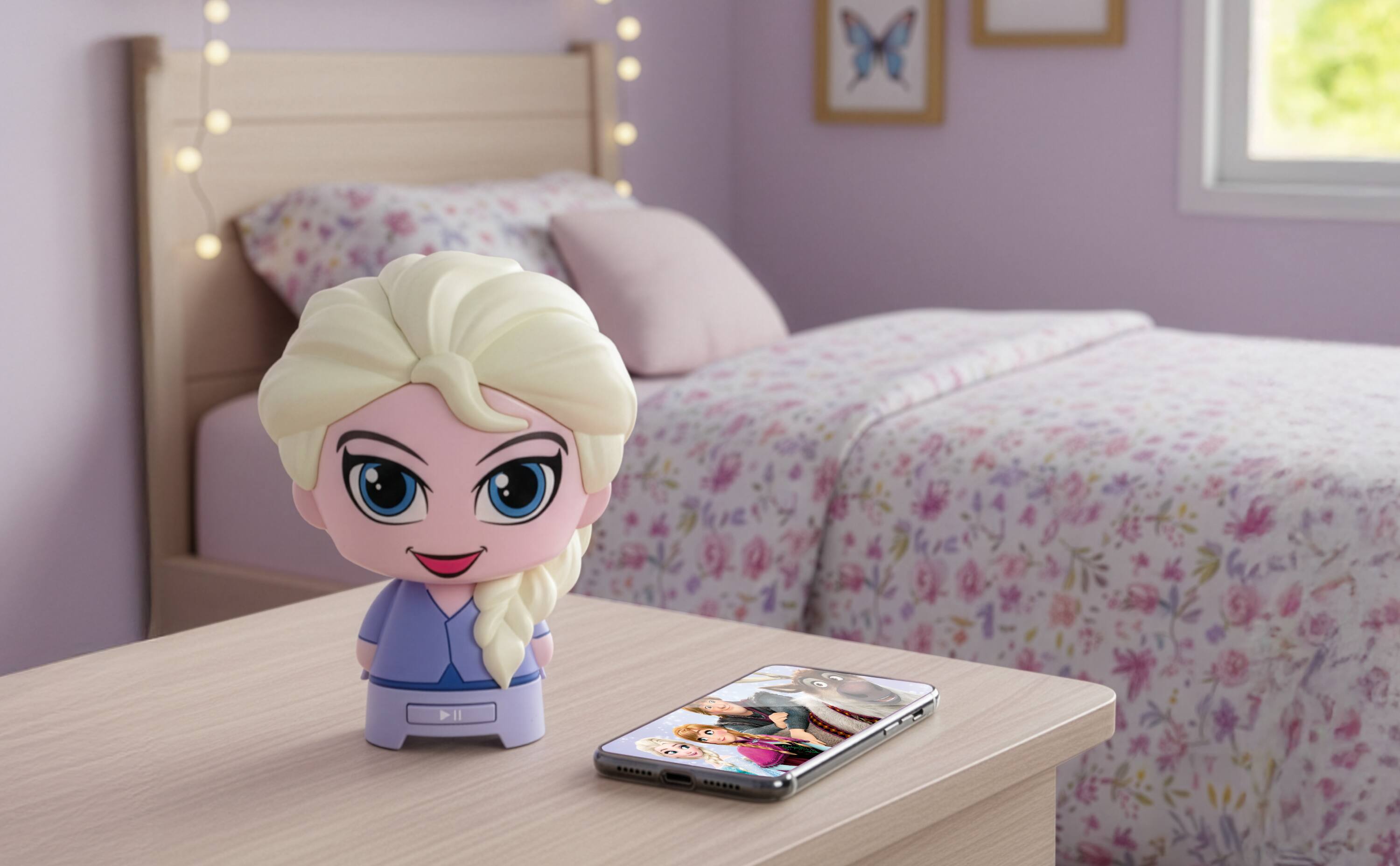 Back. eKids - Frozen Elsa Bluetooth Speaker, Portable Wireless Speaker.
