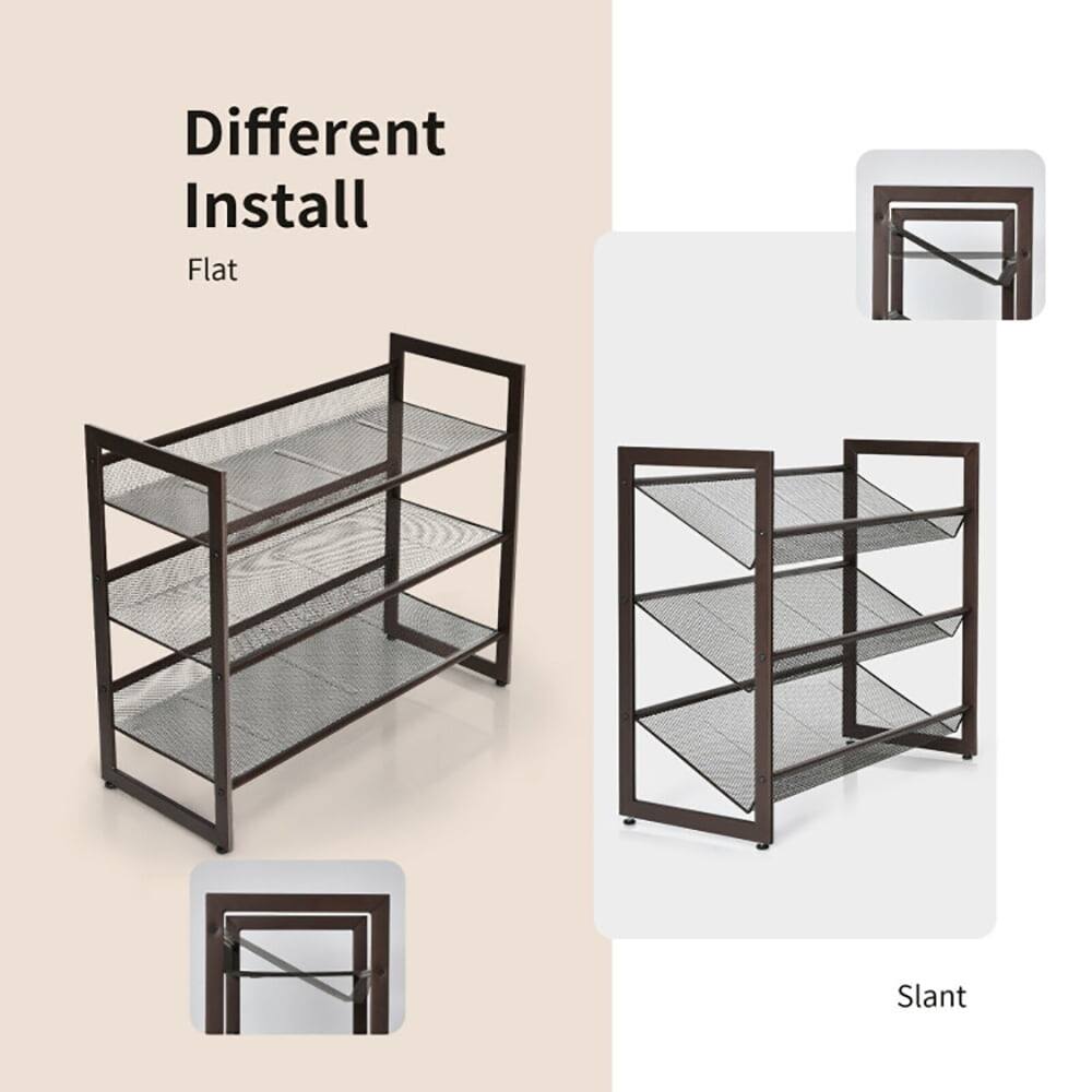 Different Install  
Flat  
Slant