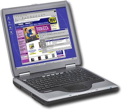 Angle Standard. Compaq - Presario 2.0GHz Notebook.