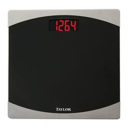 Taylor - Digital Bathroom Scale - Black