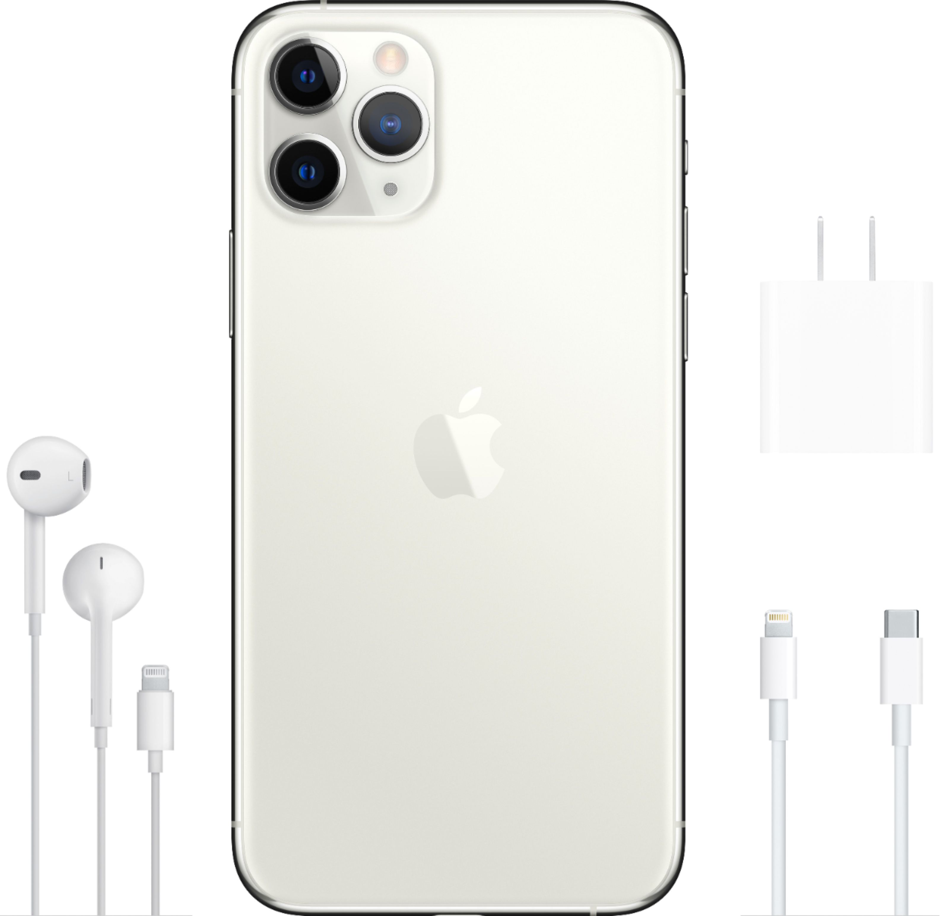 Best Buy: Apple iPhone 11 Pro 64GB Silver (Unlocked) MWAP2LL/A